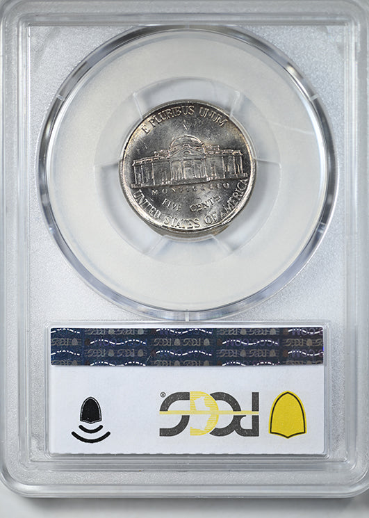 2000-P Jefferson Nickel 5C PCGS MS63 - Mint Error 15% Indent & Partial Collar