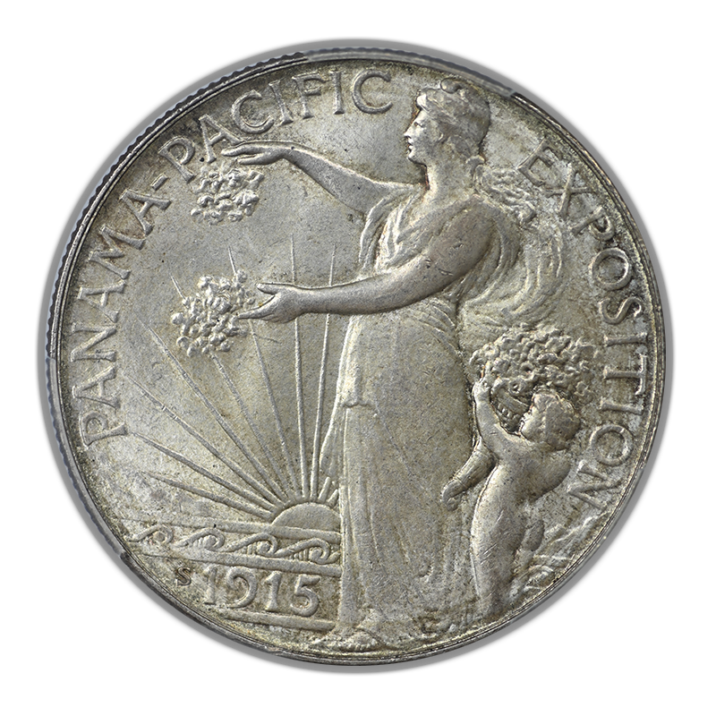 1915-S Panama Pacific Classic Commemorative Half Dollar 50C PCGS MS64