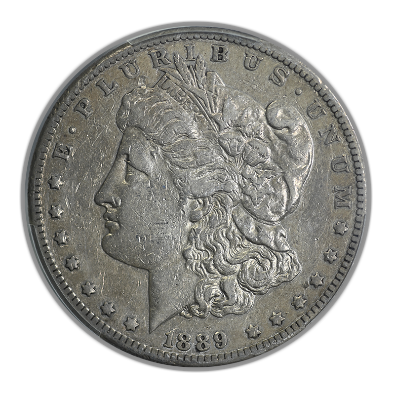 1889-CC Morgan Dollar $1 PCGS XF Detail