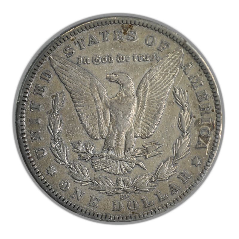 1889-CC Morgan Dollar $1 PCGS XF Detail