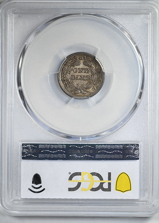 1841 Liberty Seated Dime 10C PCGS MS64