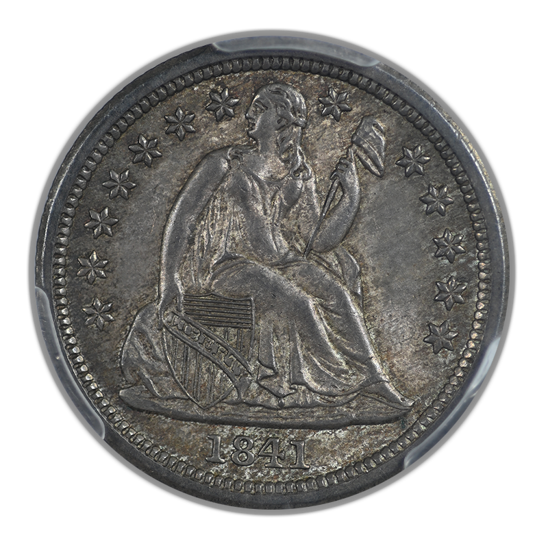 1841 Liberty Seated Dime 10C PCGS MS64