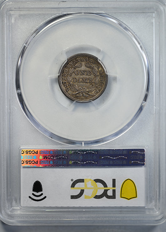 1841 Liberty Seated Dime 10C PCGS MS64 Reverse Slab