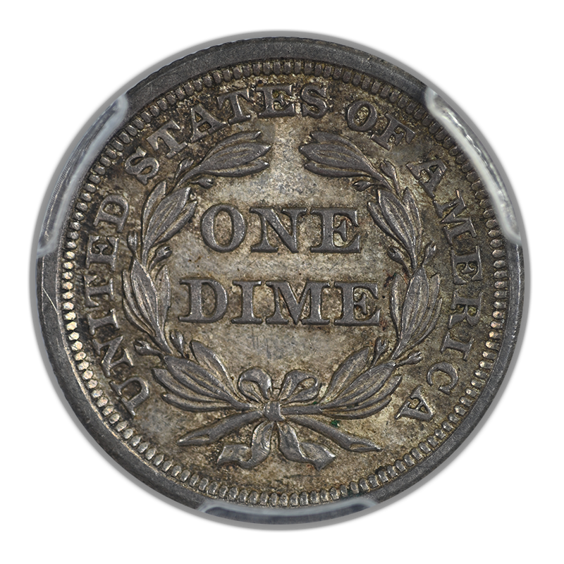 1841 Liberty Seated Dime 10C PCGS MS64