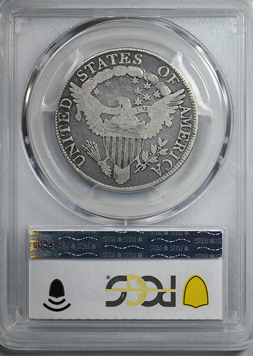 1806 Draped Bust Half Dollar 50C PCGS G06 O-124 Pointed 6, Stem, E/A