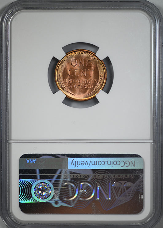 1942-S Lincoln Wheat Cent 1C NGC MS67RD - TONED!