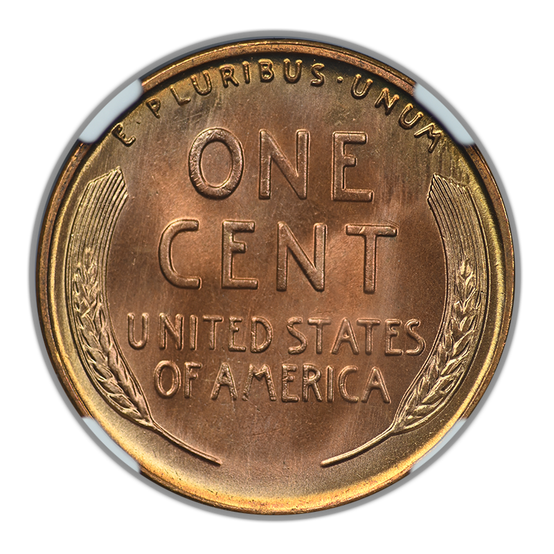 1942-S Lincoln Wheat Cent 1C NGC MS67RD - TONED!