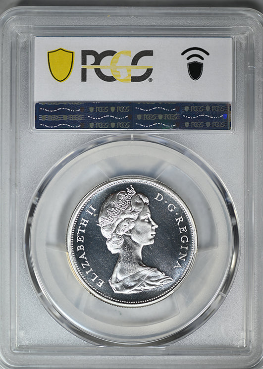 1965 Proof Canada 50C Cents PCGS PL67 CAMEO
