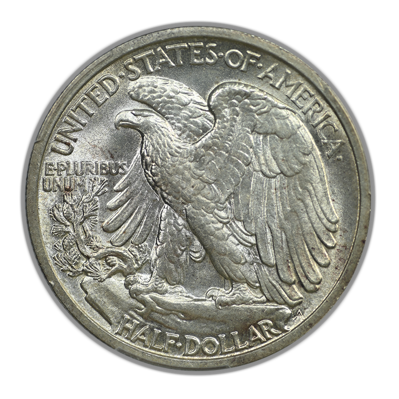 1917 Walking Liberty Half Dollar 50C PCGS MS62
