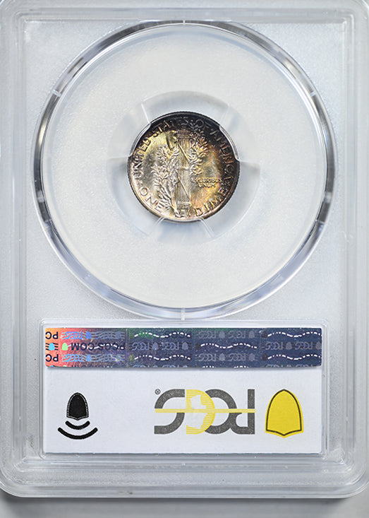 1943 Mercury Dime 10C PCGS MS67 - TONED!