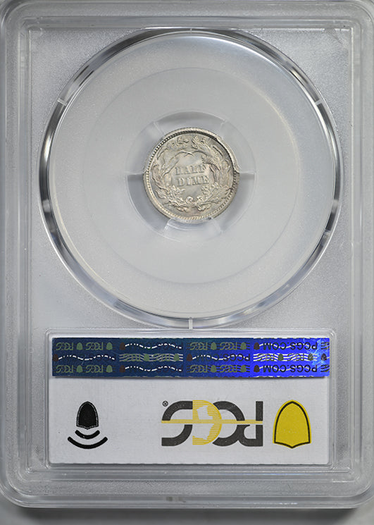 1861 Liberty Seated Half Dime H10C PCGS MS66