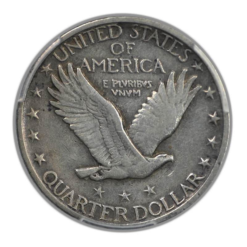 1919-S Standing Liberty Quarter 25C PCGS VF35