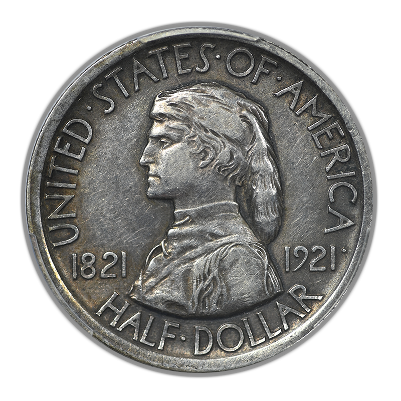 1921 Missouri Classic Commemorative Half Dollar 50C PCGS XF45 - Lowball