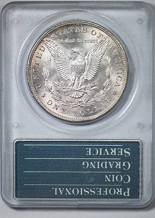 1898-O Morgan Dollar $1 PCGS Rattler MS63