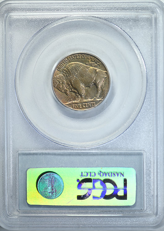 1917 Buffalo Nickel 5C PCGS MS65 Reverse Slab