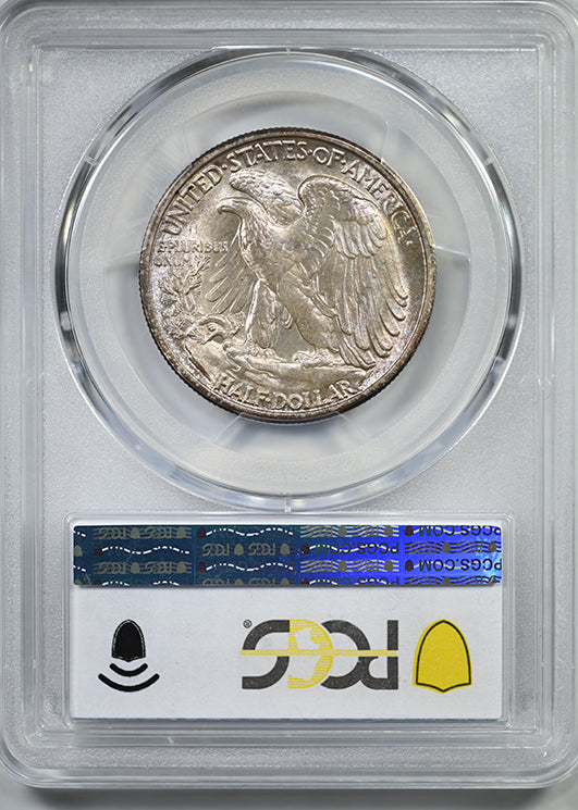 1944-S Walking Liberty Half Dollar 50C PCGS MS66 - TONED!