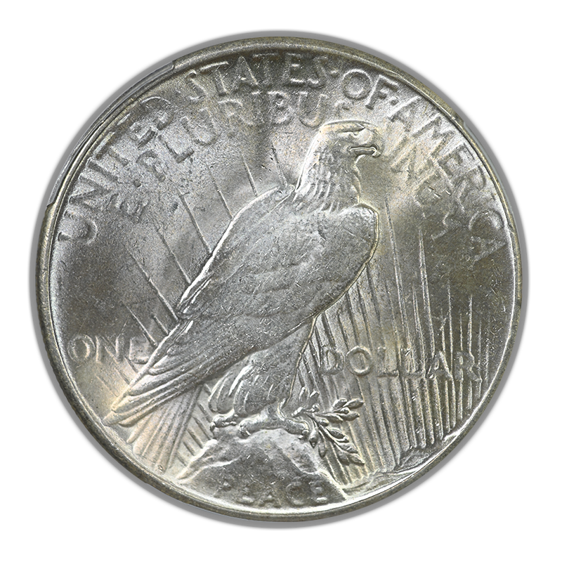 1935 Peace Dollar $1 PCGS MS63