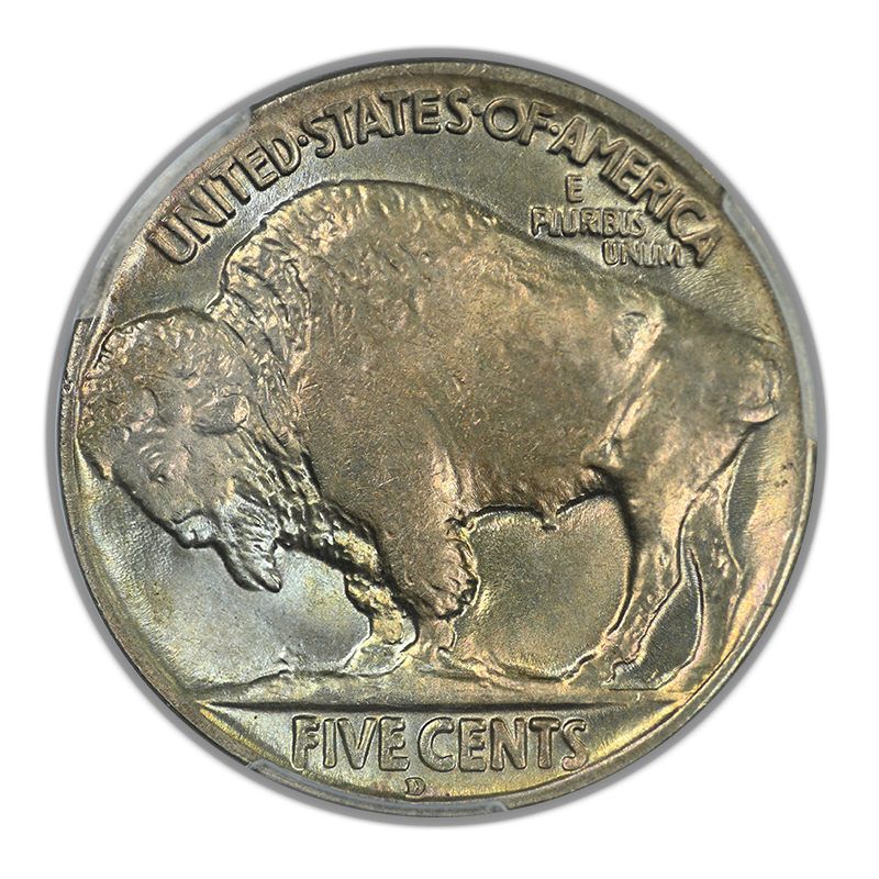 1928-D Buffalo Nickel 5C PCGS MS63 CAC