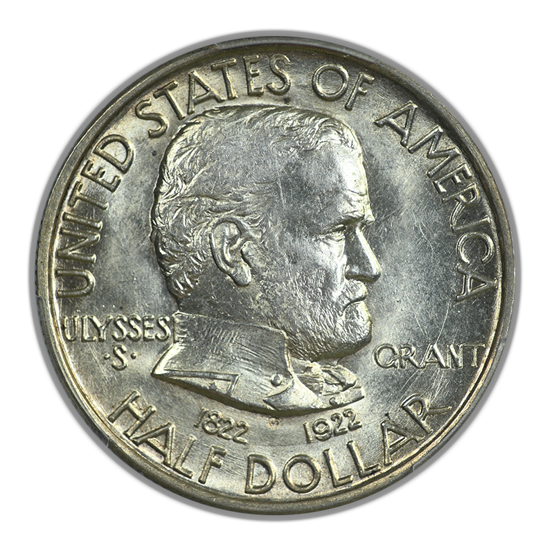 1922 Grant Classic Commemorative Half Dollar 50C PCGS MS62