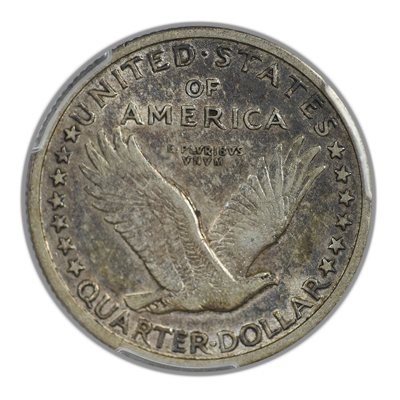 1917-D Type 1 Standing Liberty Quarter 25C PCGS XF40