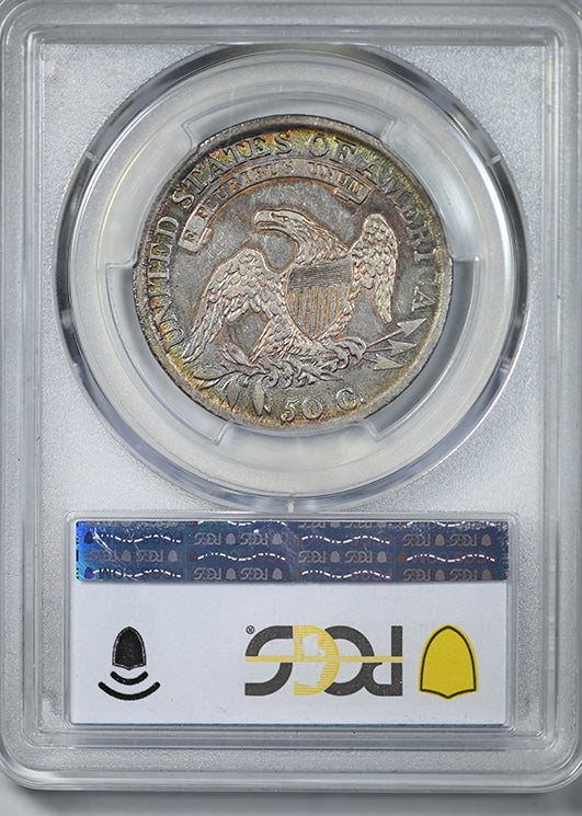 1809 Capped Bust Half Dollar 50C PCGS XF45 III Edge - TONED!