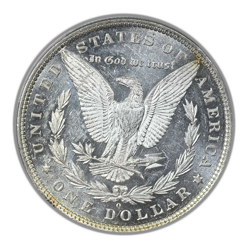 1881-O Morgan Dollar $1 PCGS MS61PL - Prooflike
