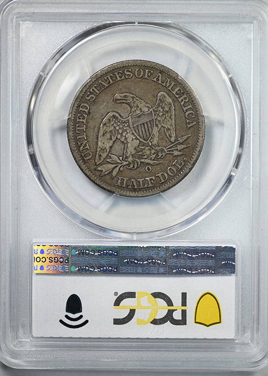 1842-O Liberty Seated Half Dollar 50C PCGS F12 - Medium Date, Reverse of 1842