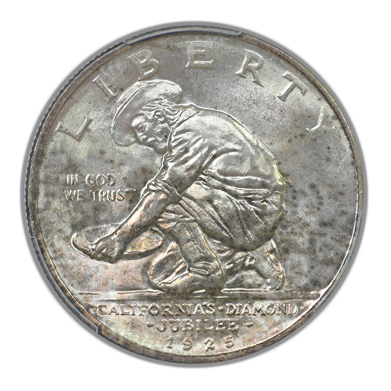1925-S California Jubilee Classic Commemorative Half Dollar 50C PCGS MS65
