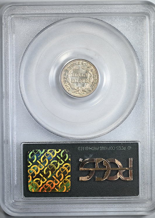 1850 Liberty Seated Half Dime H10C PCGS MS64 OGH Reverse Slab