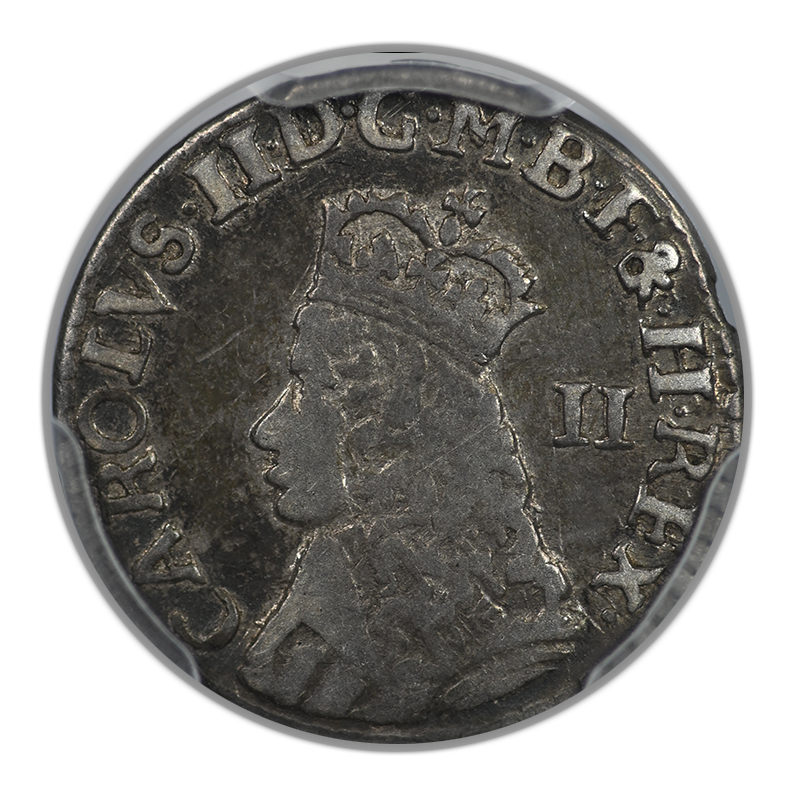 (1660-62) Great Britain 2D Two Pence PCGS VF35 S-3318 Second Issue
