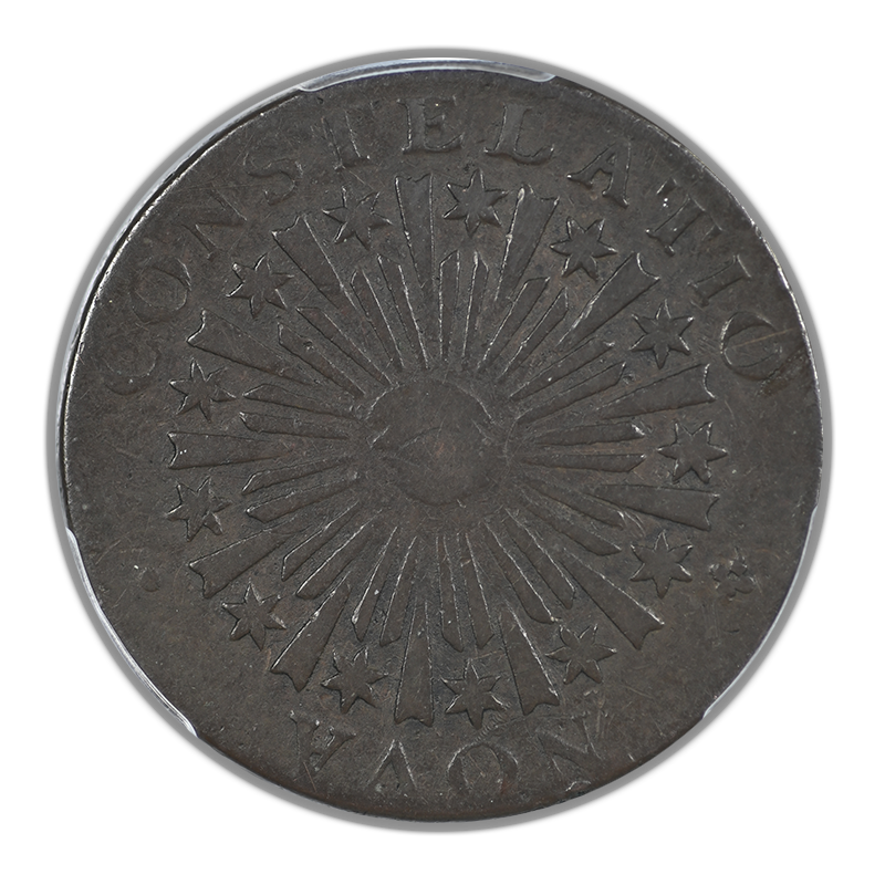 1783 Nova Constellatio Copper Colonial 1/2P Half Penny PCGS VF20 - Blunt Rays