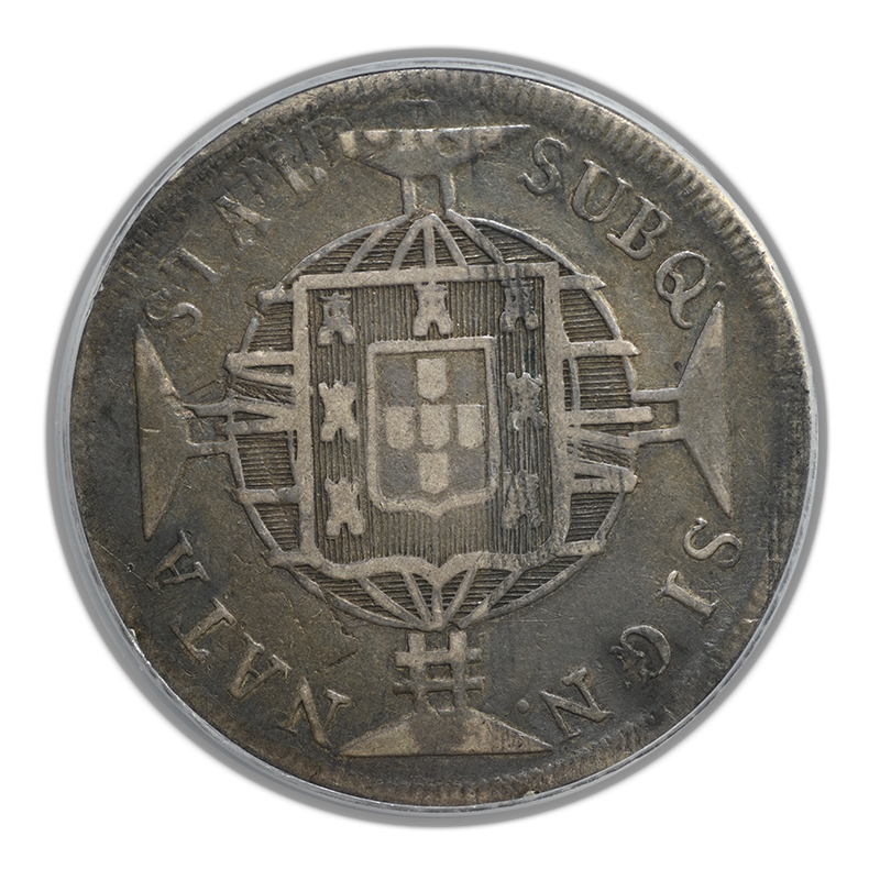 1821-R Brazil 960R Reis PCGS VF25 Mald-443.23