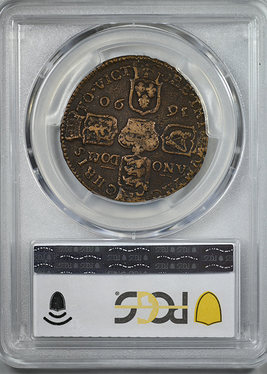 1690 Ireland Crown PCGS VF35 S-6578 G. Money