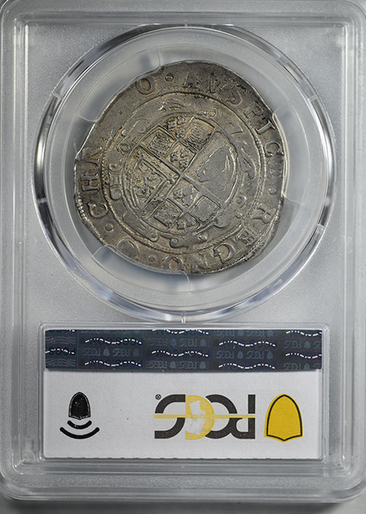(1641-43) Great Britain 1/2C Half Crown PCGS XF40 S-2779 Triangle in Circle