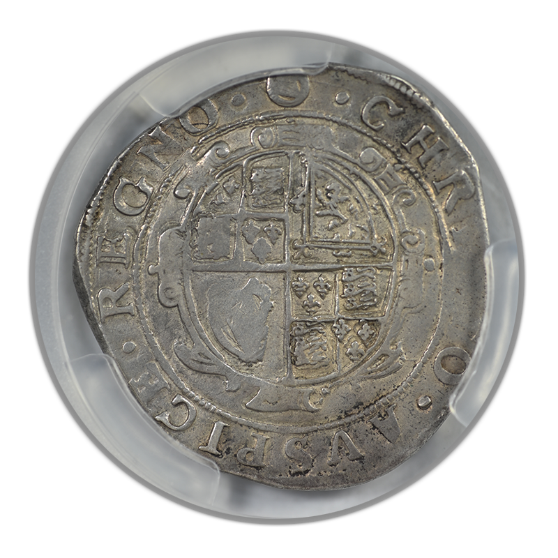 (1641-43) Great Britain 1/2C Half Crown PCGS XF40 S-2779 Triangle in Circle