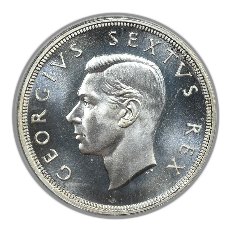 1952 South Africa 5 Shillings PCGS PL67 - 300th Anniversary Founding of Capetown