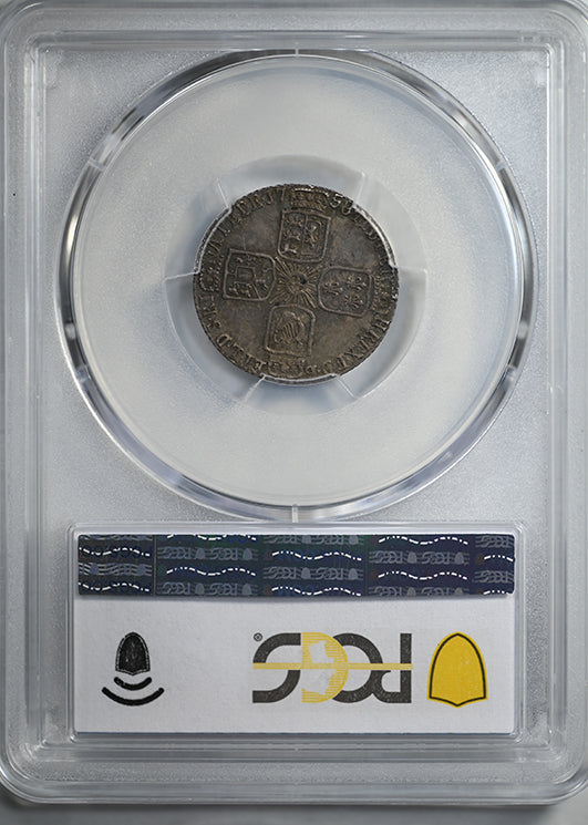 1758 Great Britain 6D Pence Sixpence PCGS AU53 S-3711