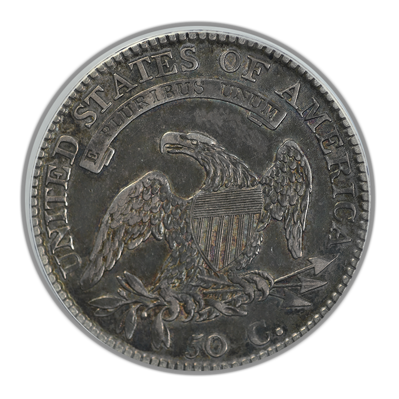 1812/1 Capped Bust Half Dollar 50C ANACS VF35 - Small 8 Reverse