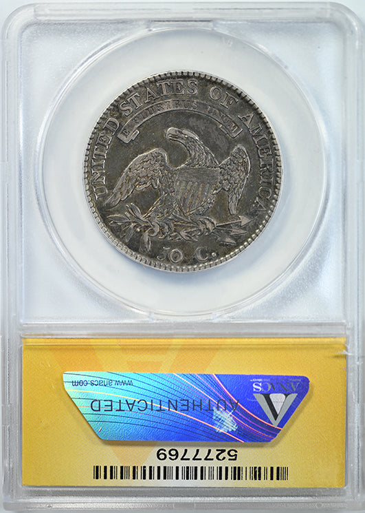 1812/1 Capped Bust Half Dollar 50C ANACS VF35 - Small 8 Reverse Slab