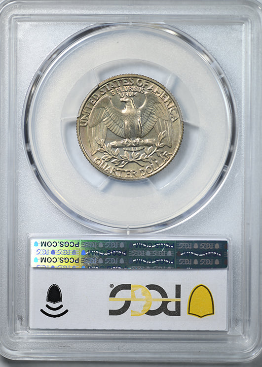 1985-P Washington Quarter 25C PCGS MS66 - TONED!