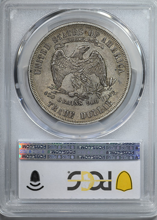 1877 Trade Dollar T$1 PCGS AU53 CAC