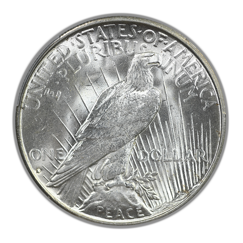 1935-S Peace Dollar $1 PCGS MS61