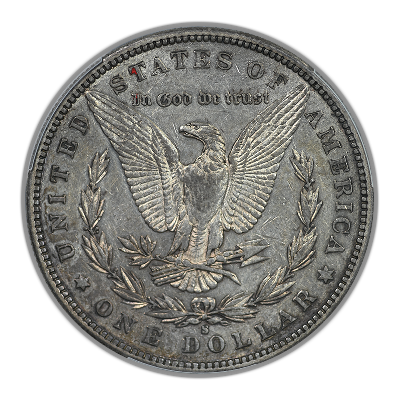 1884-S Morgan Dollar $1 PCGS XF45