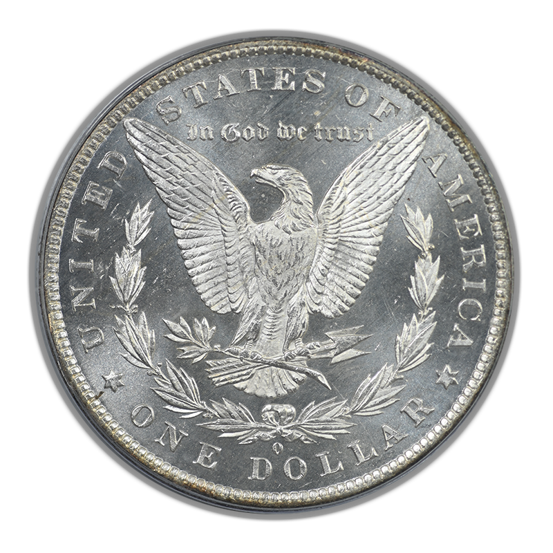 1884-O Morgan Dollar $1 PCGS MS64PL CAC - Prooflike