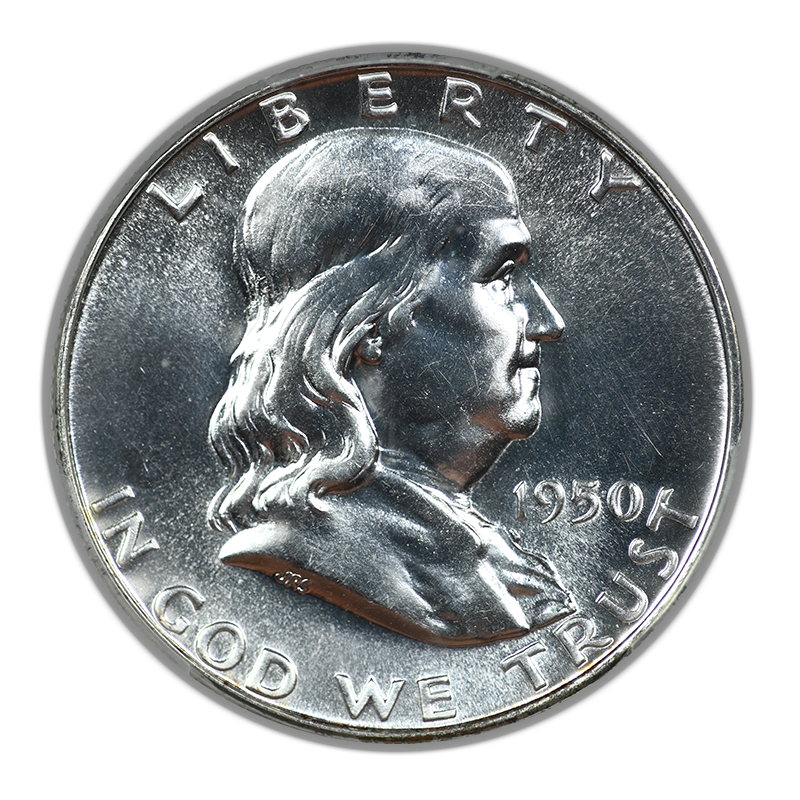 1950 Proof Franklin Half Dollar 50C PCGS PR64 CAC