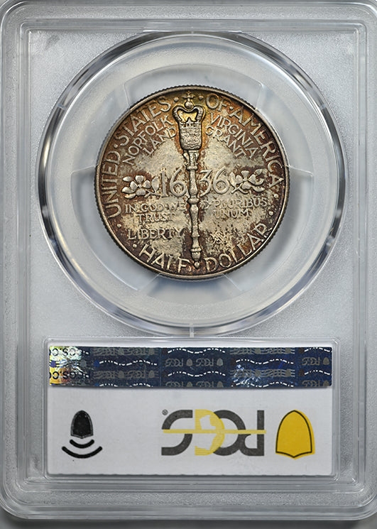 1936 Norfolk Classic Commemorative Half Dollar 50C PCGS MS66 - TONED!
