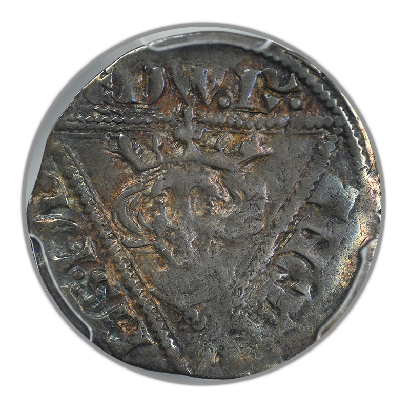 (1279-84) Ireland 1D Penny PCGS XF45 S-6246A Dublin - TONED!