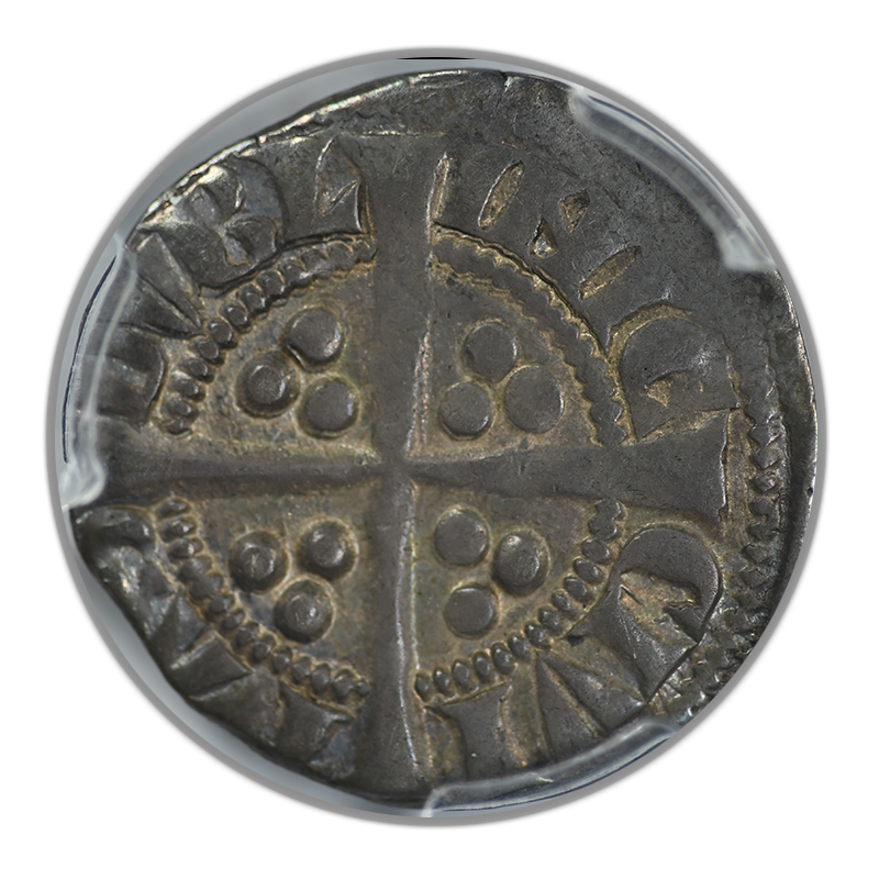 (1279-84) Ireland 1D Penny PCGS XF45 S-6246A Dublin - TONED!