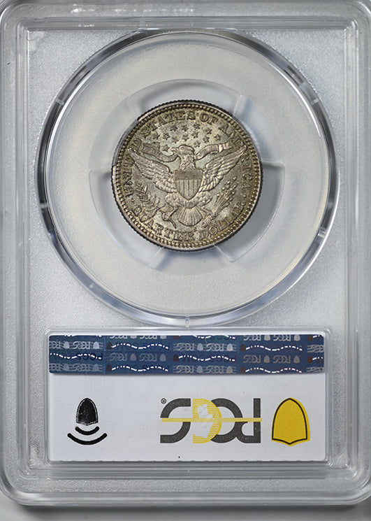 1915-S Barber Quarter 25C PCGS MS62