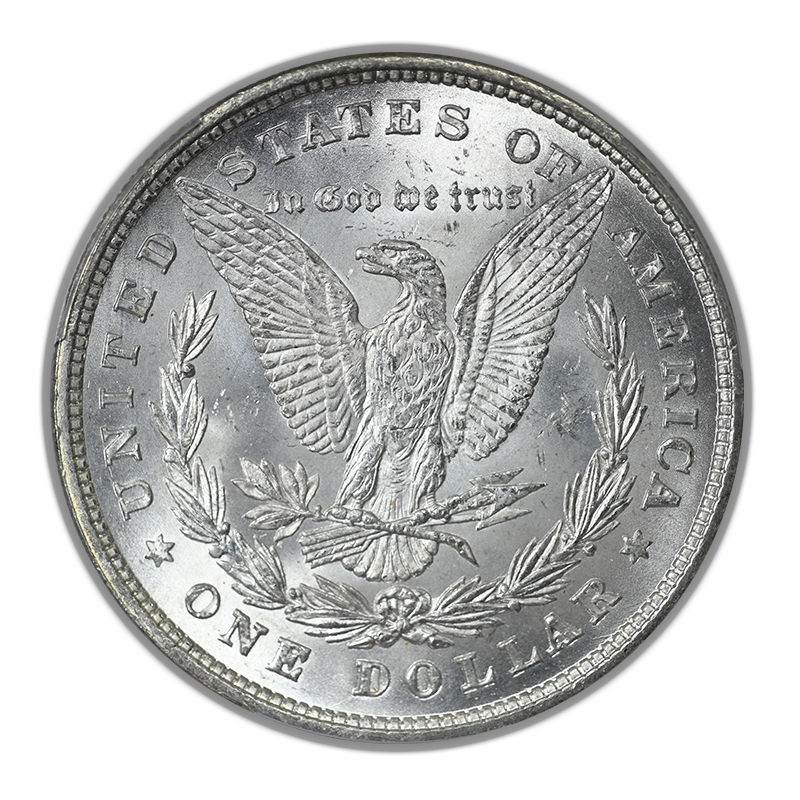 1878 8TF Morgan Dollar $1 PCGS MS62